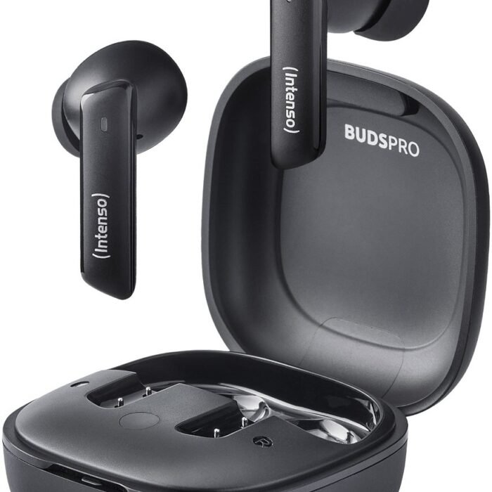 (Intenso) Buds PRO T500HAE Bluetooth in-ear headphones met actieve ruisonderdrukking (ANC) - zwart (3720500)