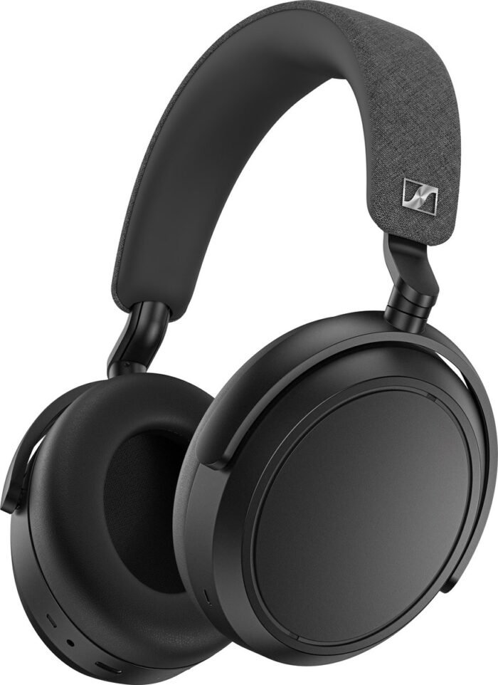 Sennheiser MOMENTUM 4 Wireless - Draadloze over-ear koptelefoon met Noise Cancelling - 60u batterij - Snelladen – 4 Microfoons - Zwart
