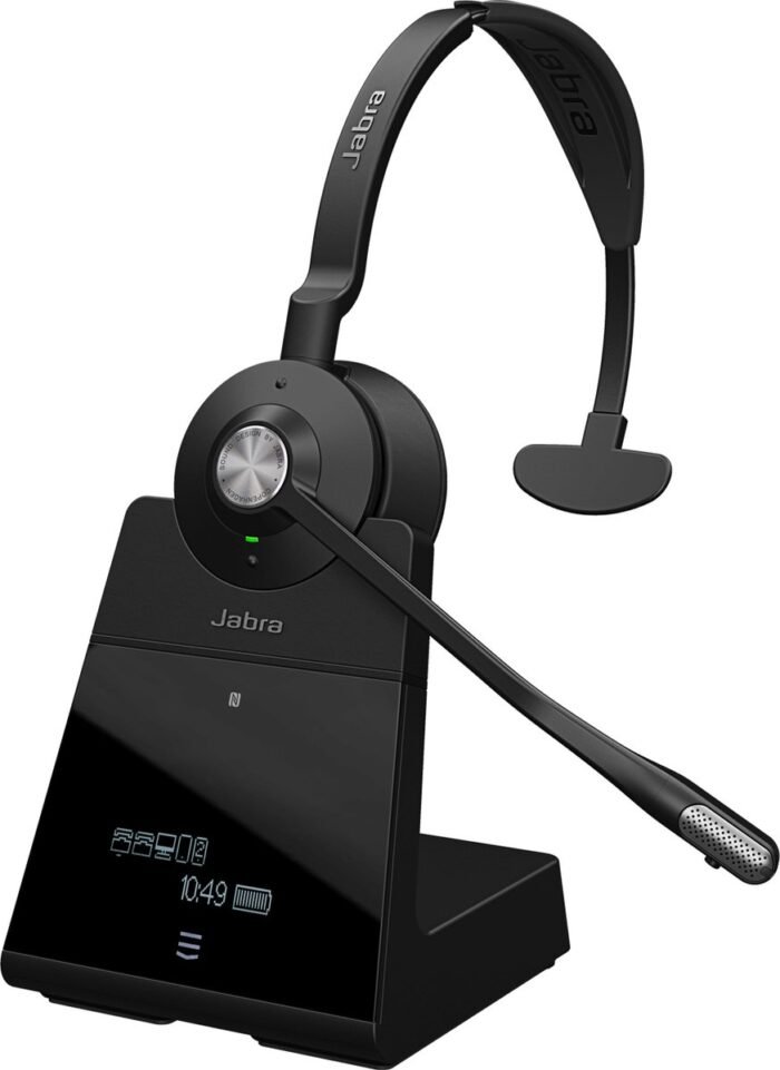 Jabra Engage 75 Mono Headset Draadloos Hoofdband Kantoor/callcenter Micro-USB Bluetooth Zwart