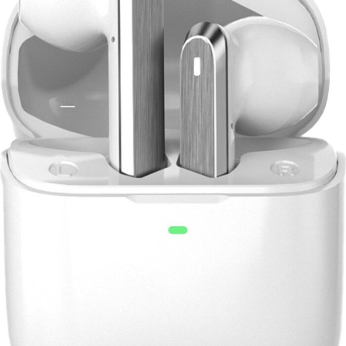 QuchiQ™ Draadloze Oordopjes - Oordopjes Draadloos - Bluetooth Oortjes - Earpods Draadloos - Wireless Earphones - Sport Oordopjes - Wireless Earbuds met Oplaadcase | Wit