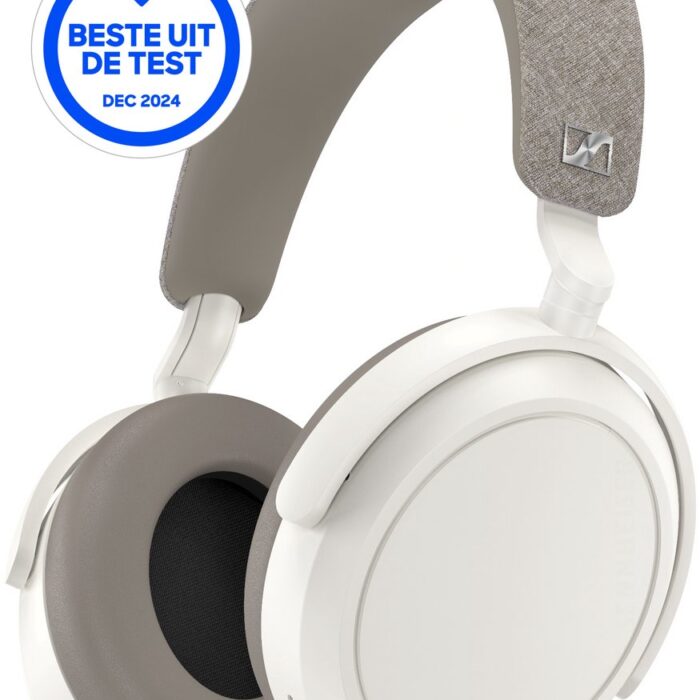 Sennheiser MOMENTUM 4 Wireless - Draadloze over-ear koptelefoon met Noise Cancelling - 60u batterij - Snelladen – 4 Microfoons - Wit