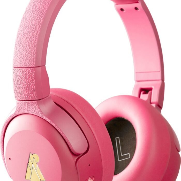 POGS - The Turtle - Draadloze over-ear koptelefoon met Noise Cancelling - Bluetooth - Veilige volumebegrenzing - Duurzaam - Gratis app voor extra functies - rRoze