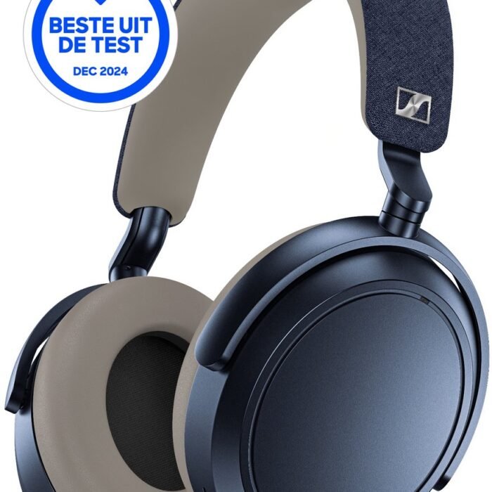 Sennheiser MOMENTUM 4 Wireless - Draadloze over-ear koptelefoon met Noise Cancelling - 60u batterij - Snelladen – 4 Microfoons - Denim