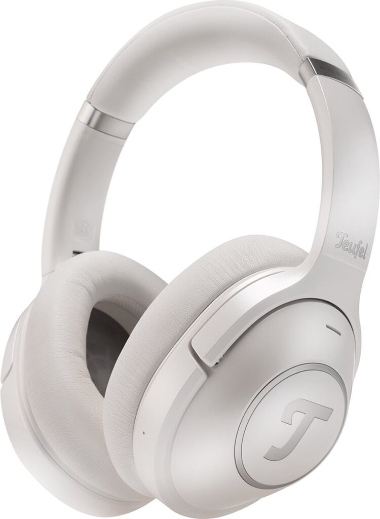 Teufel REAL BLUE - Gesloten high end HD-bluetooth koptelefoon - Bluetooth 5.0 met apt-X® - pearl white