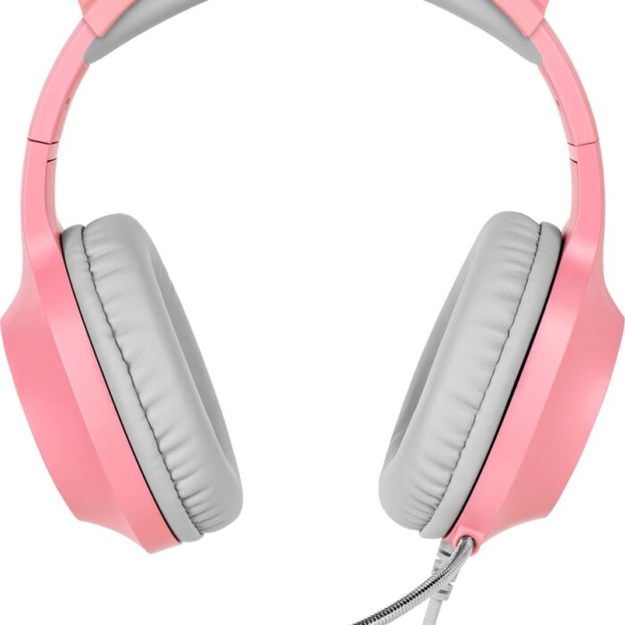 Krüger&Matz KM0658 - Krüger & Matz gaming hoofdtelefoon voor kinderen, pink