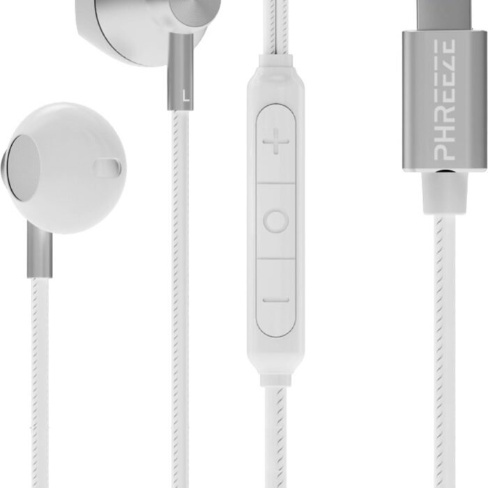 Phreeze EP21 Oordopjes met Draad - Geschikt voor Apple iPhone Oortjes - Lightning Aansluiting - Bass Boost - Microfoon - Voor 14 Pro Max en ouder