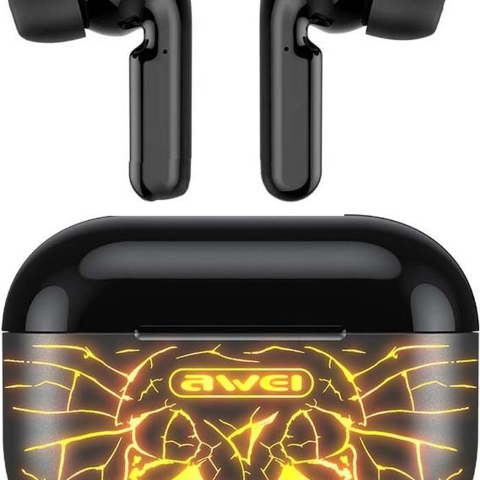 Awei T29 Pro Draadloze Gaming Earbuds - Bluetooth V5.1 - Aanraakbediening - Waterdicht IPX4 - Stereogeluid - Compatibel met alle telefoonmodellen - Zwart