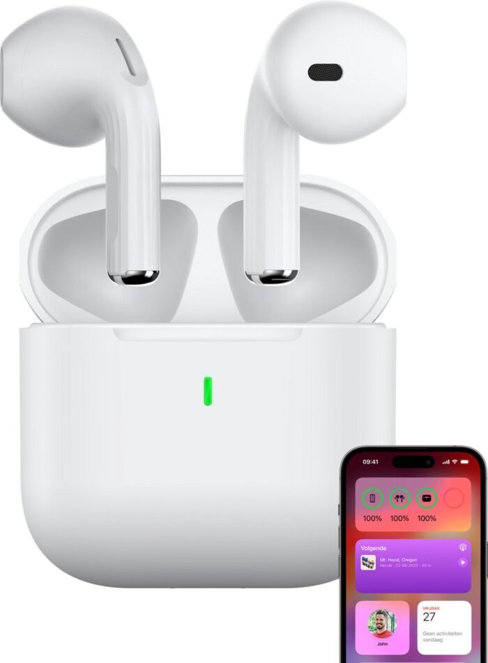 Phreeze TWS6 Go - Draadloze Oordopjes met Bluetooth 5.3 - Oortjes Draadloos - True Wireless EarBuds