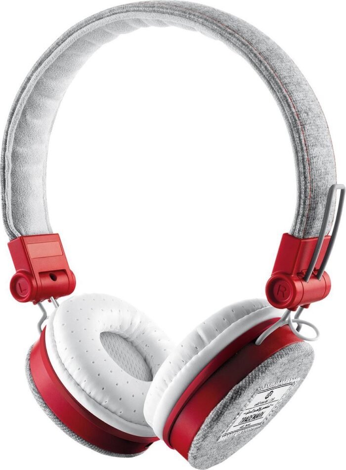 Trust Urban Fyber - Over-ear Koptelefoon - Grijs/Rood