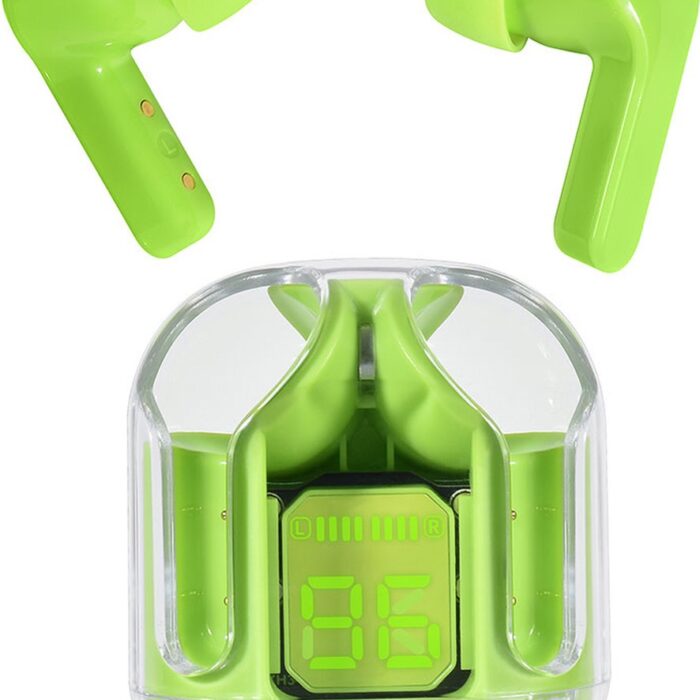 tuniq bluetooth oordopje - TUNIQ Stream Wireless Oordopje - Groen