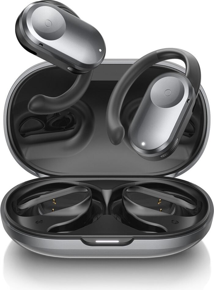 BlitzMax BM-CT1 Open Oortelefoon bluetooth 16.2mm Hoofdtelefoon Headset - Zwart
