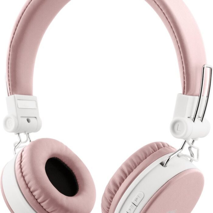 STREETZ HL-BT402 Opvouwbare draadloze On-ear hoofdtelefoon met microfoon - Roze