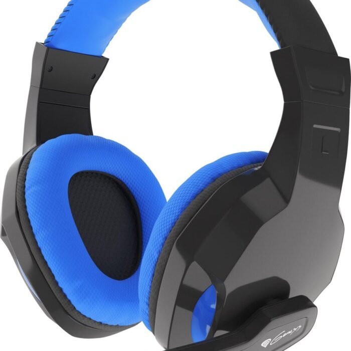 Gaming Earpiece with Microphone Genesis ARGON 100 Blue Black/Blue