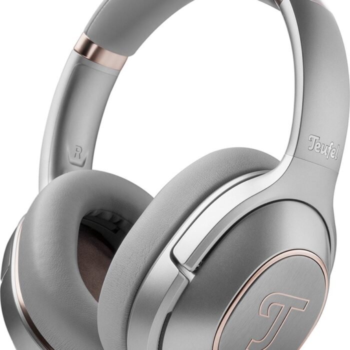 Teufel REAL BLUE PRO - High end HD-bluetooth koptelefoon - Over-ears - Digitale hybride Active Noise Cancelling (ANC) - Sound personalisatie - titanium grey