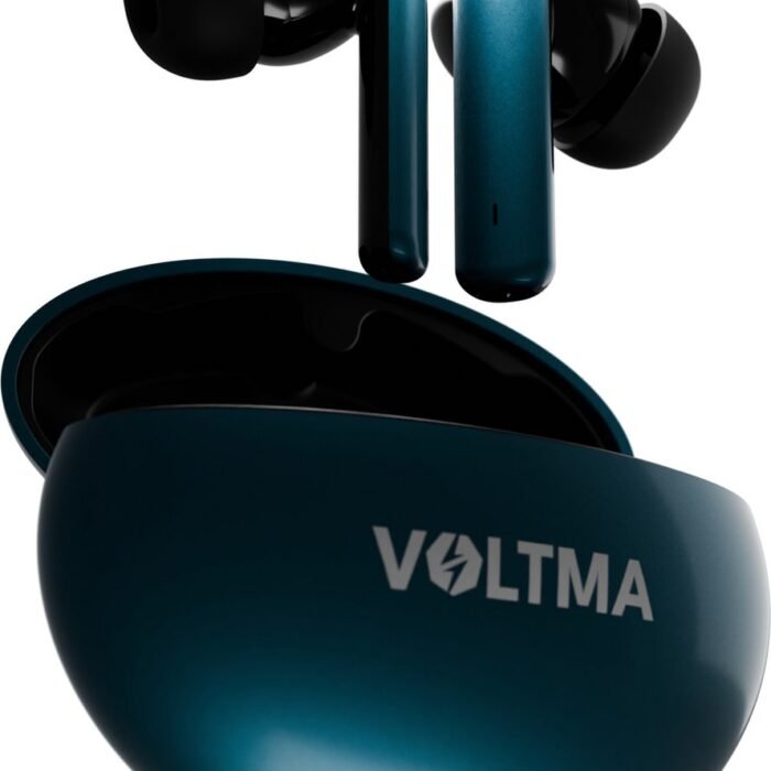 Voltma® Sonic Volt Draadloze Oordopjes - Oortjes draadloos - IPX5 waterdicht - Earpods - Earbuds Wireless Met 4 Microfoons en 8 uur Speeltijd - Bluetooth Oordopjes met Metalen Behuizing Compatibel Voor IOS en Android (Groen Metallic)