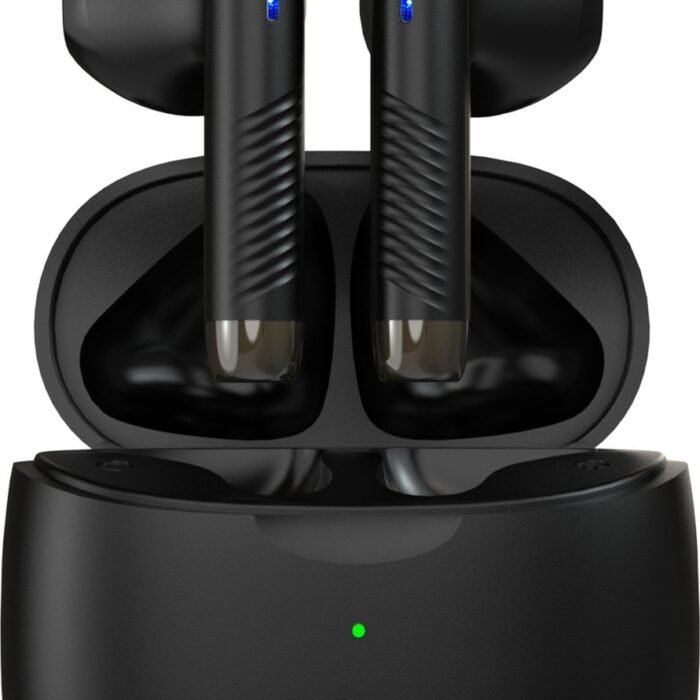 Synyq ProX - Draadloze Oordopjes - 30 uur Afspeeltijd - Bluetooth Oordopjes - Draadloze Oortjes - Oortjes Draadloos - Zwart - vaderdag cadeau