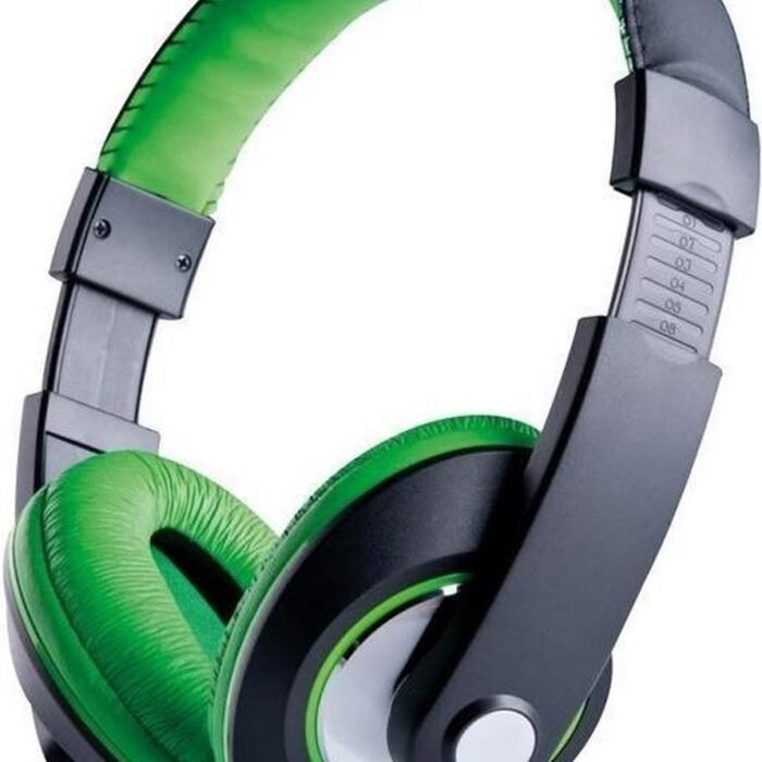 GRUNDIG Stereo koptelefoon hoofdtelefoon groen bedraad