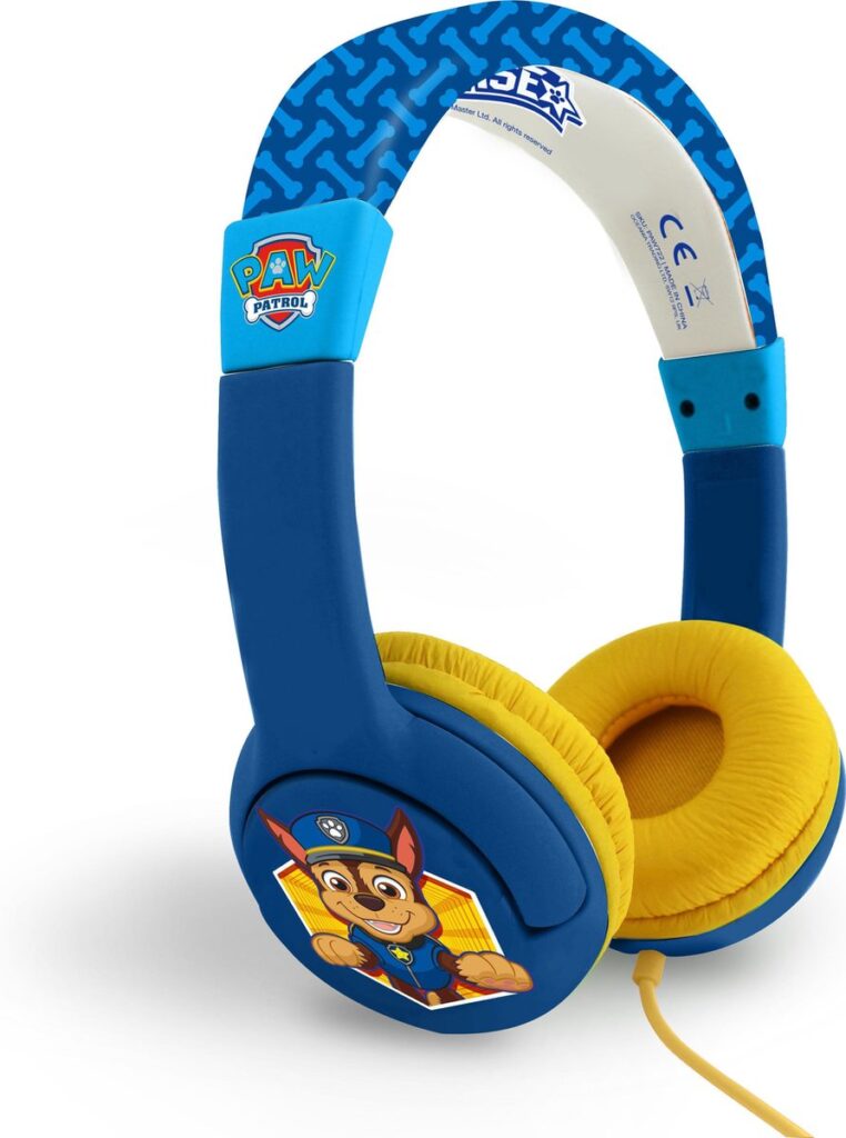 Paw Patrol - Chase - kinderkoptelefoon - volumebegrenzing - verstelbaar - comfortabel