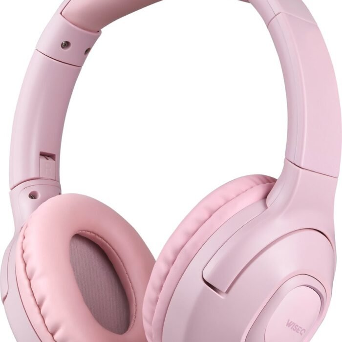 WISEQ UNBREAKABLE Draadloze Koptelefoon voor Kinderen - Bluetooth 5.0 - Roze