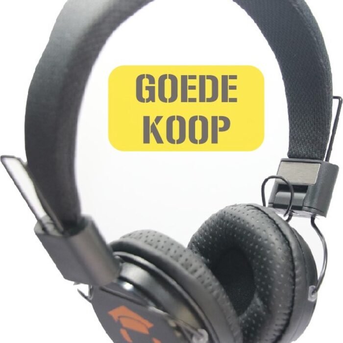 DKT Eduline Skooli Hoofdtelefoon zwart zachte hoofdband en zachte oorschelpen DKT-KT898BK (schoolklas, school, onderwijs)