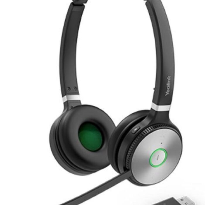 Yealink WH62 Portable Headset Draadloos Hoofdband Oproepen/muziek Zwart, Grijs