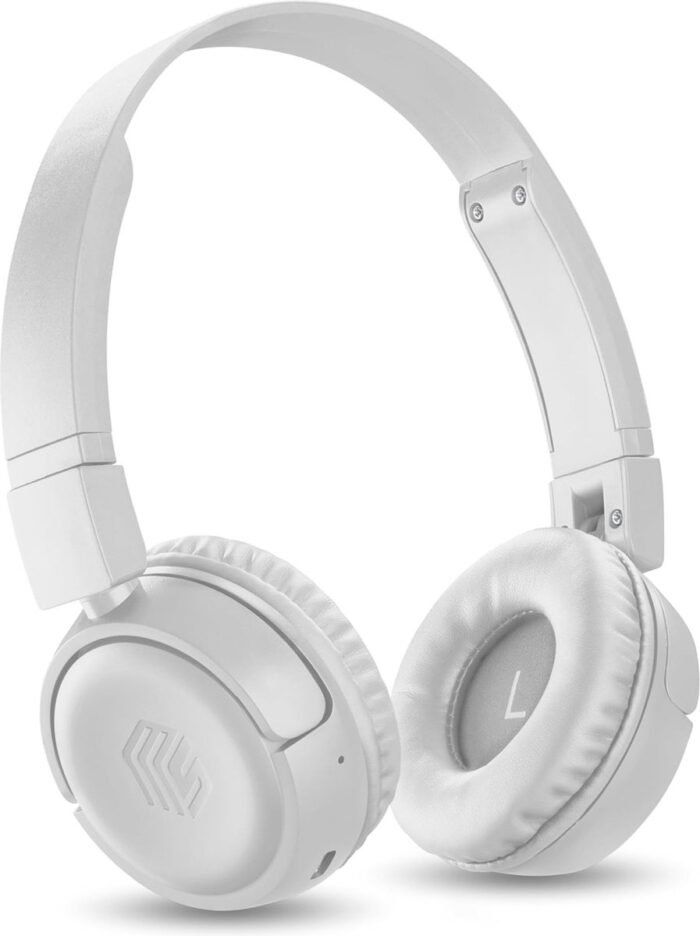 Bluetooth Hoofdtelefoon met Draaibare en Opvouwbare Oorschelpen - Comfortabele Hoofdband - 35 Uur Batterijduur - Grijs