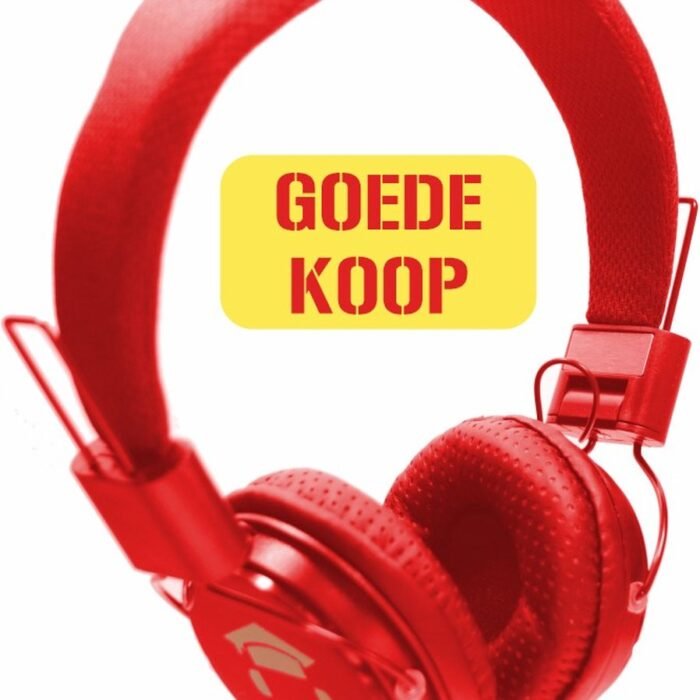 DKT -Eduline Skooli Hoofdtelefoon rood zachte hoofdband en zachte oorschelpen DKT-KT898RD (schoolklas, school, onderwijs)
