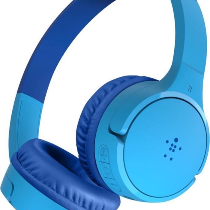 Belkin SOUNDFORM Draadloze On-Ear Koptelefoon voor Kinderen - Inclusief gehoorbescherming - Blauw