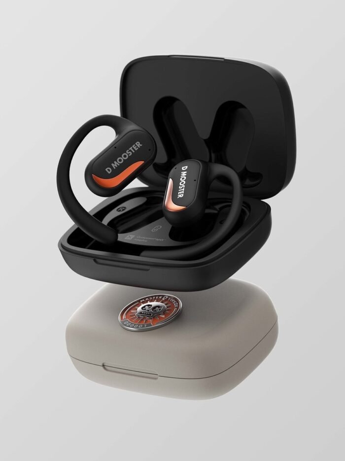 -High End sport oortjes-Ai assistent-8 Uur speeltijd-Open ear-HD Audio-Bluetooth oortjes-EQ aanpasbaar!
