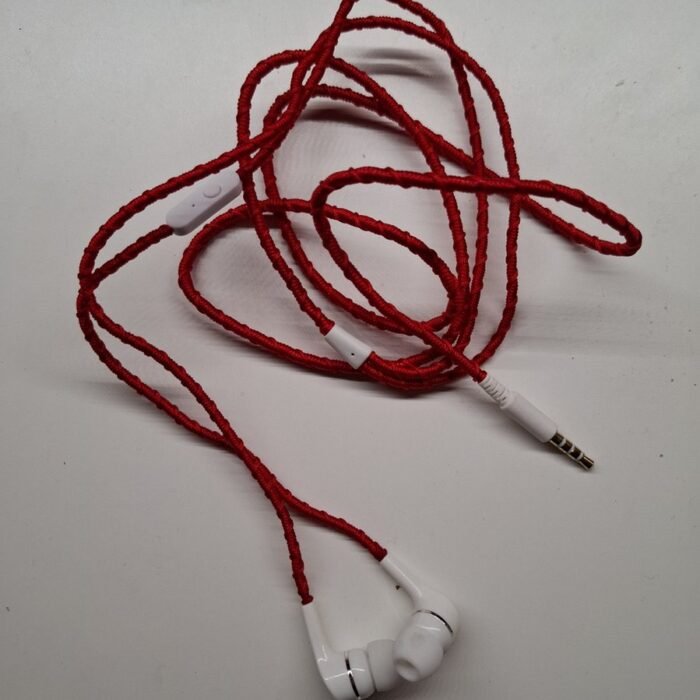 merkloos Oordoppen met draad en microfoon - voor Muziek - Wit - 3.5mm