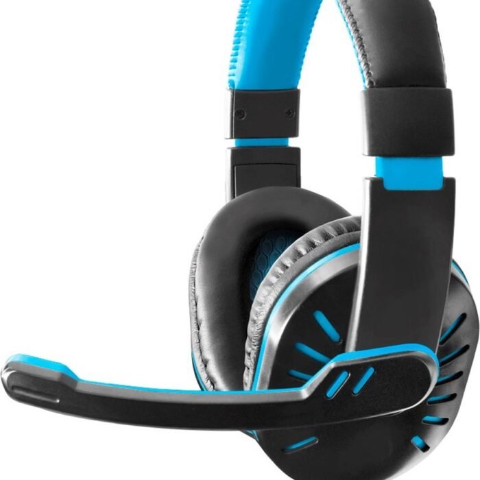 Esperanza EGH330B Koptelefoon met microfoon Hoofdband Zwart, Blauw