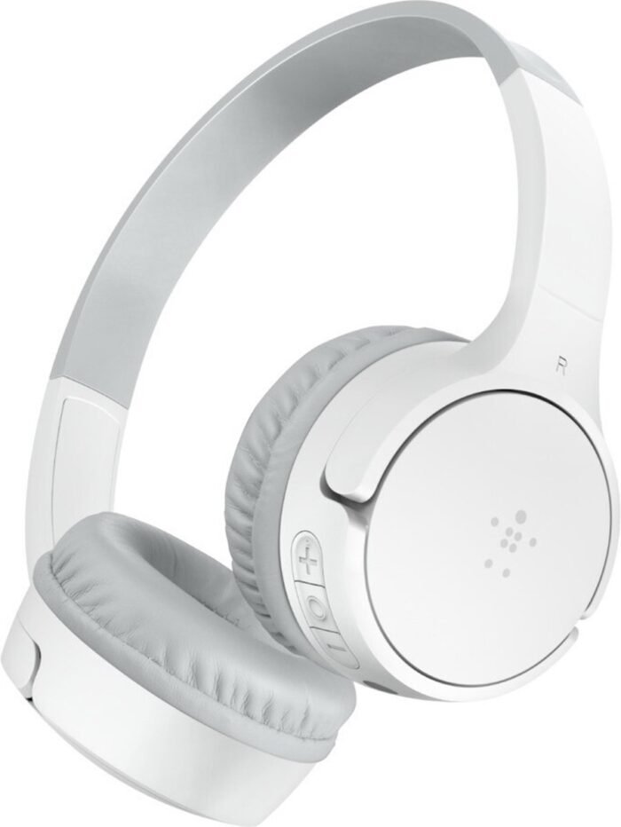 Belkin SOUNDFORM Mini Headset Bedraad en draadloos Hoofdband Muziek Micro-USB Bluetooth Wit