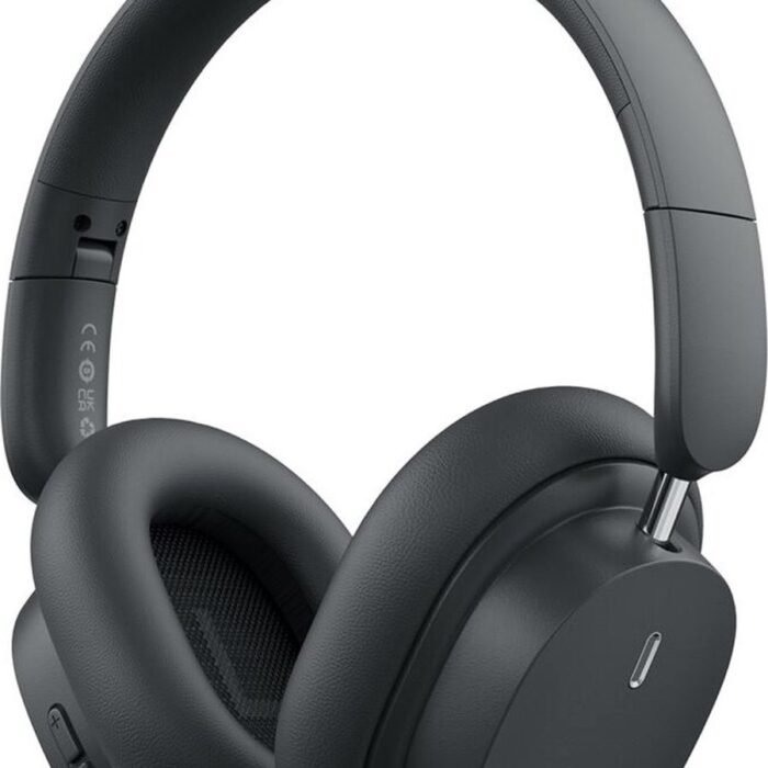 Baseus Bowie D05 Draadloze Koptelefoon Bluetooth 5.3 Antraciet