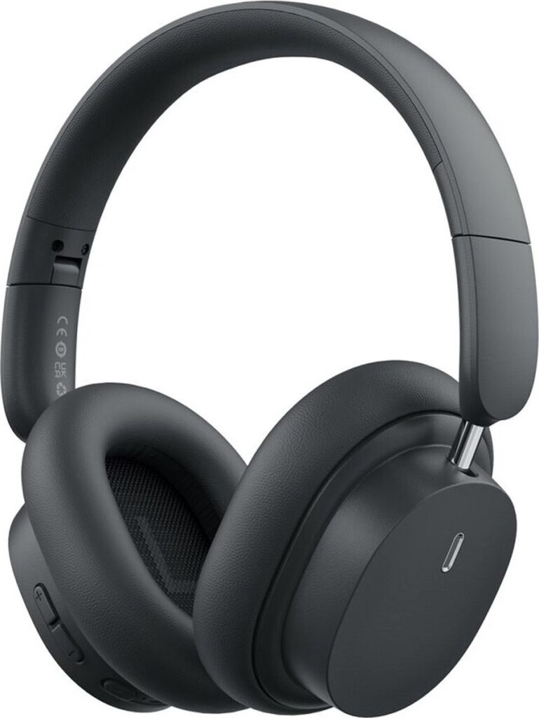 Baseus Bowie D05 Draadloze Koptelefoon Bluetooth 5.3 Antraciet