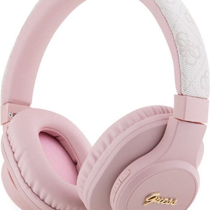 Guess 4G Tone on Tone Bluetooth 5.3 - Stereo Over-Ear Koptelefoon - Roze