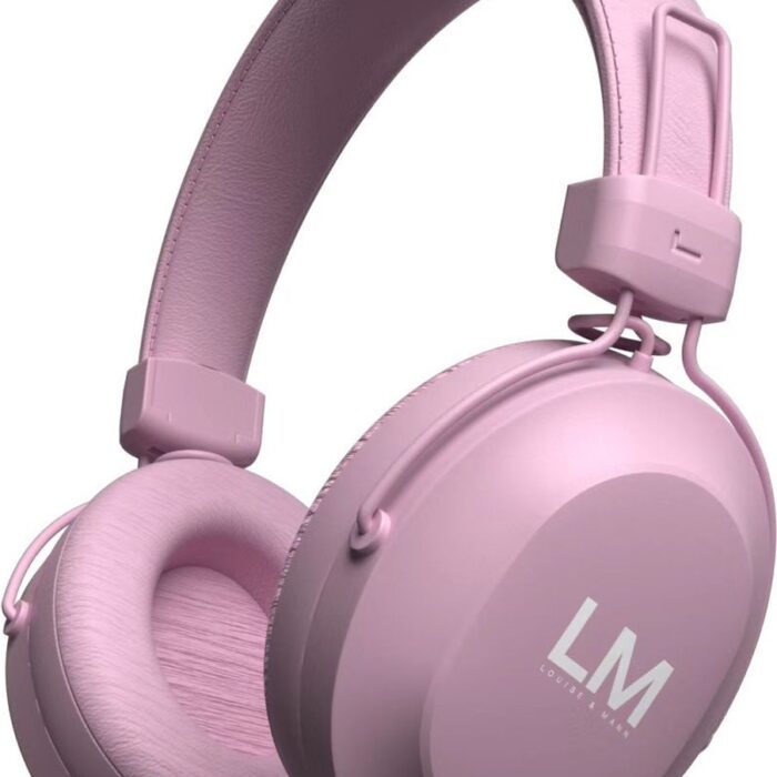 Louise&Mann 5 Draadloze Over-Ear Koptelefoon - met Microfoon - Roze