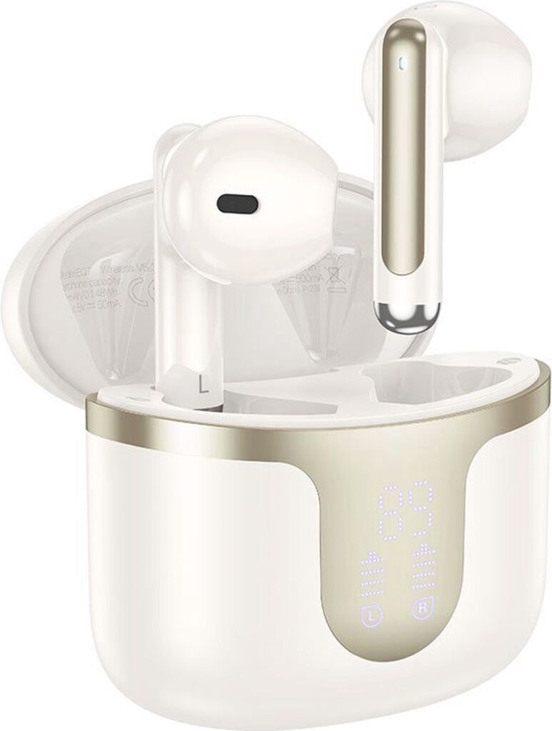 Hoco Draadloze Oordopjes - Bluetooth - Geschikt voor iOS & Android - Lange Batterijduur - Comfortabel Draagcomfort - Geweldige Geluidskwaliteit - Origineel Hoco