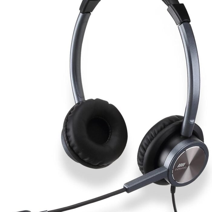 Nexvoo NexTalk UH15 hoofdtelefoon/headset Bedraad Hoofdband Kantoor/callcenter Zwart
