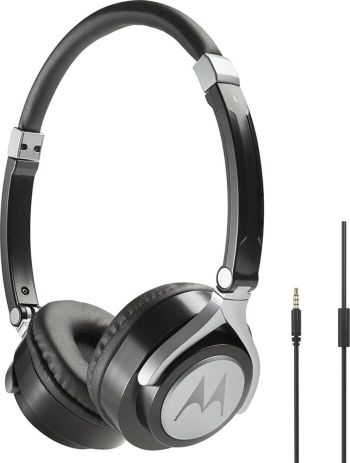 Motorola Pulse 2 Hoofdband Stereofonisch Bedraad Zwart