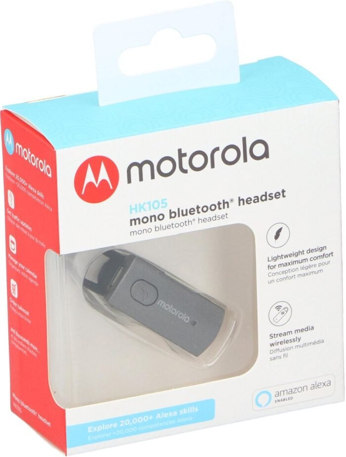 HK105 headset - mono - Bluetooth - zwart
