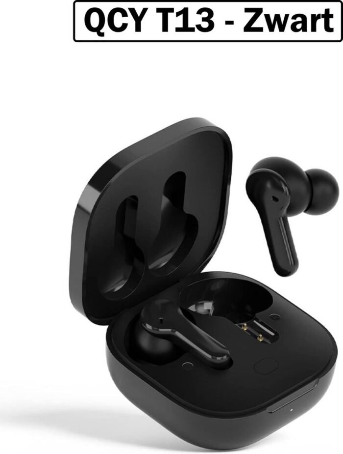 QCY T13 - Zwart - In-ear - Draadloze Oortjes - Bluetooth V5.1