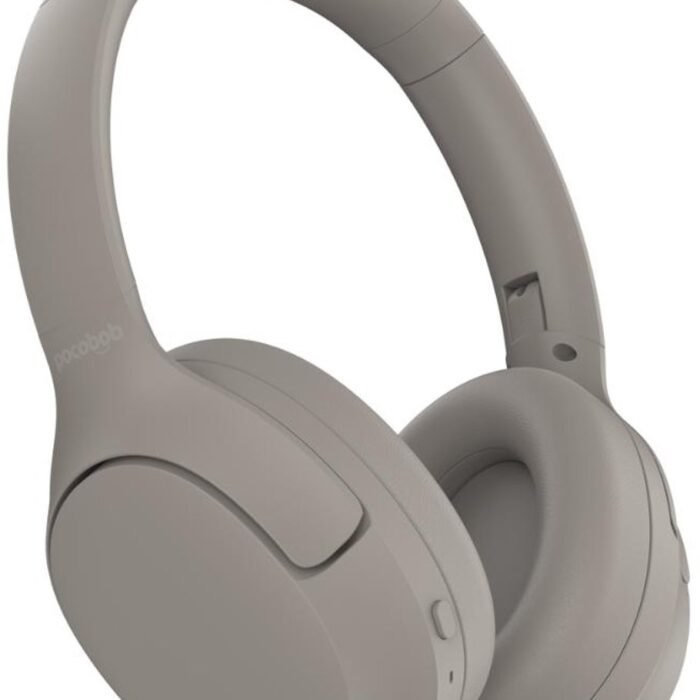 pocobob® X - Draadloze koptelefoon - Sand grey - Met pocobob APP - Multipoint - Met mic