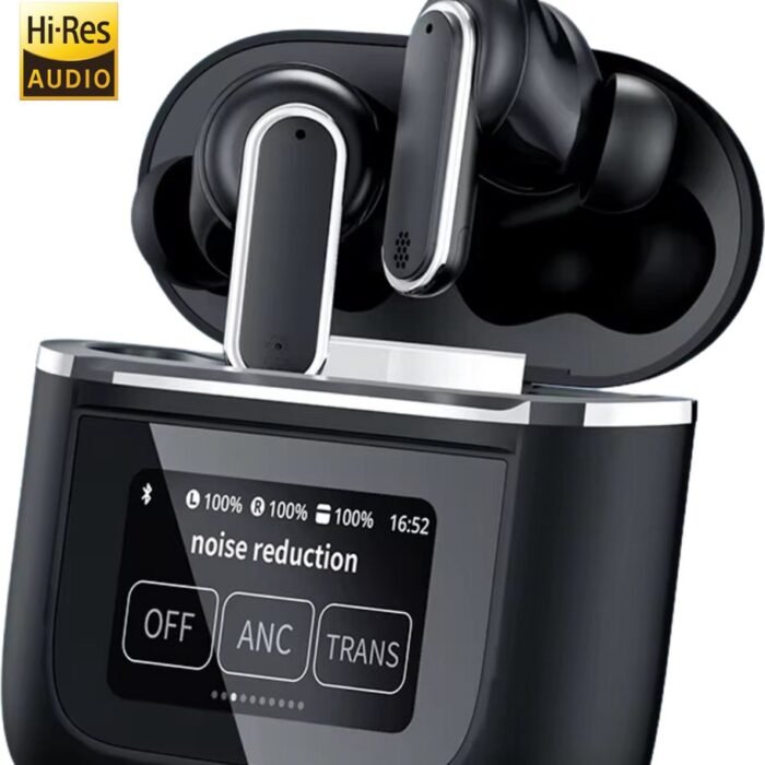 WERYOU TouchTone - Draadloze Bluetooth Oordopjes - Hardloop Oortjes - Noise Cancelling - BT 5.4 - IPX5 - Zwart - voor iPhone & Samsung