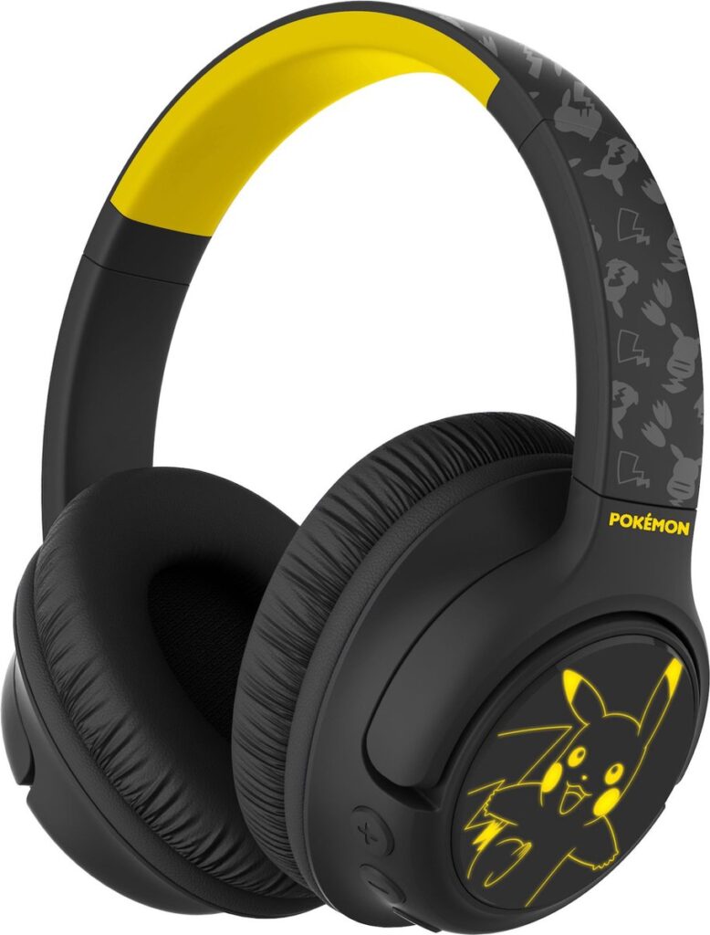 Pokémon - bluetooth koptelefoon over-ear - led lights design - microfoon - 50 uur speeltijd - verstelbaar