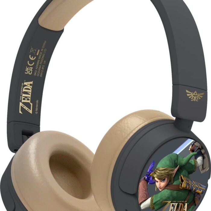 Zelda - draadloze kinderkoptelefoon - volumebegrenzing - lange batterijduur - microfoon - inklapbaar