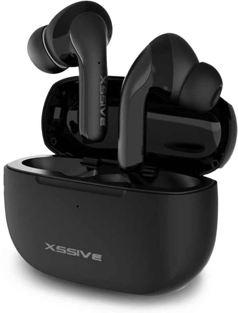 Volledig Draadloze Oordopjes met Active Noise Cancelling & Bluetooth 5.2 - Lange Batterijduur - Sport Oortjes - Zwart