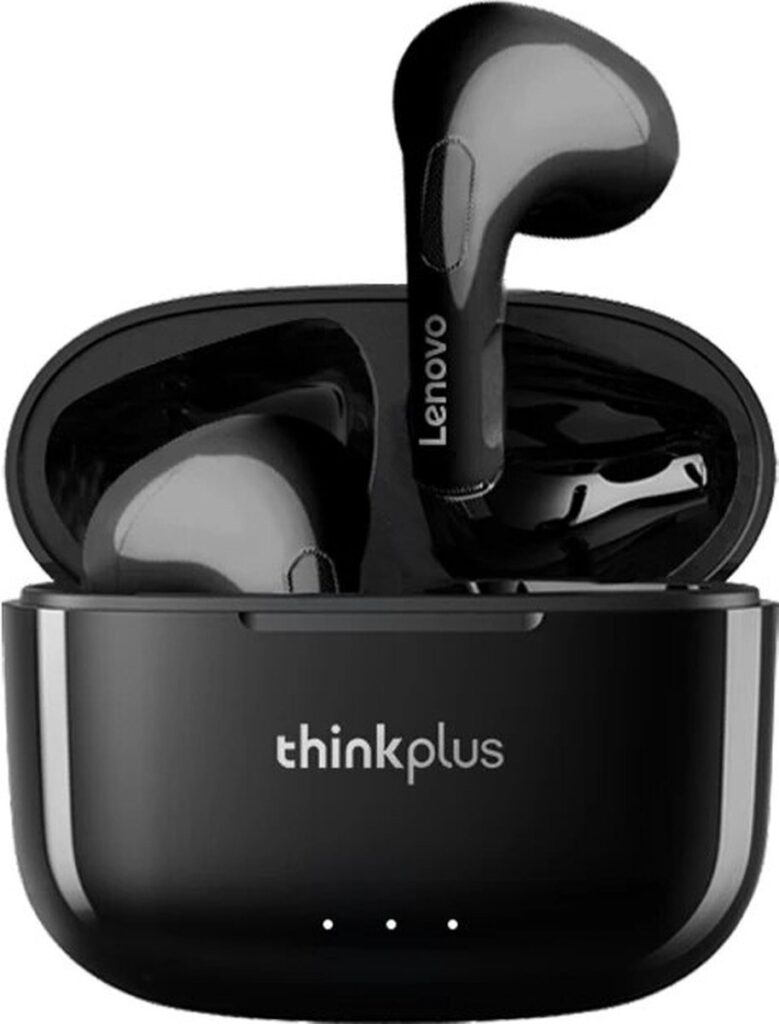 Lenovo LP40 II - Draadloze Oordopjes - Volledig draadloze oordopjes - Noise Cancelling - Oplaad Case - Bluetooth 5.3 - Zwart