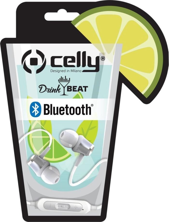 Celly - DrinkBeat In-Ear Koptelefoon Bluetooth - Kunststof - Multicolor