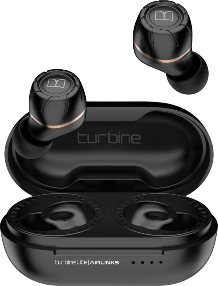 Monster Turbine Lite Airlinks Hoofdtelefoons Draadloos In-ear Muziek USB Type-C Bluetooth Zwart