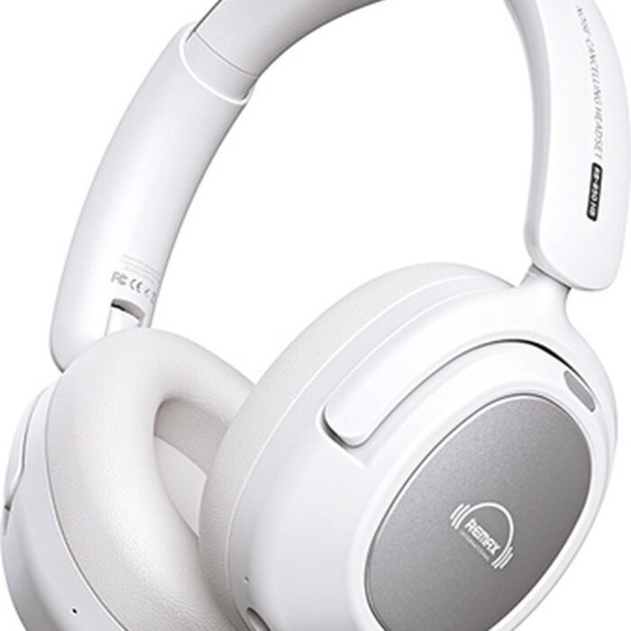 Remax RB-850HB - Bluetooth Koptelefoon - Draadloze Headset - Active Noice Cancelling - BT 5.3 - Wit